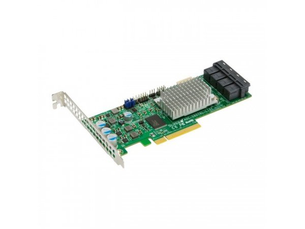 Card Raid Supermicro AOC-S8076L-L16E 16 Internal SAS3 12Gb/s Ports - only HBA